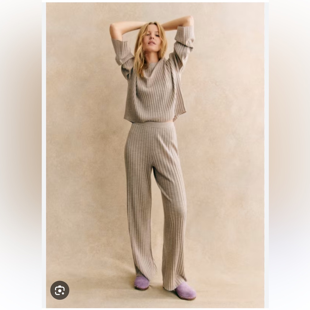 Sezane Lazare Trouser Knit Pants
